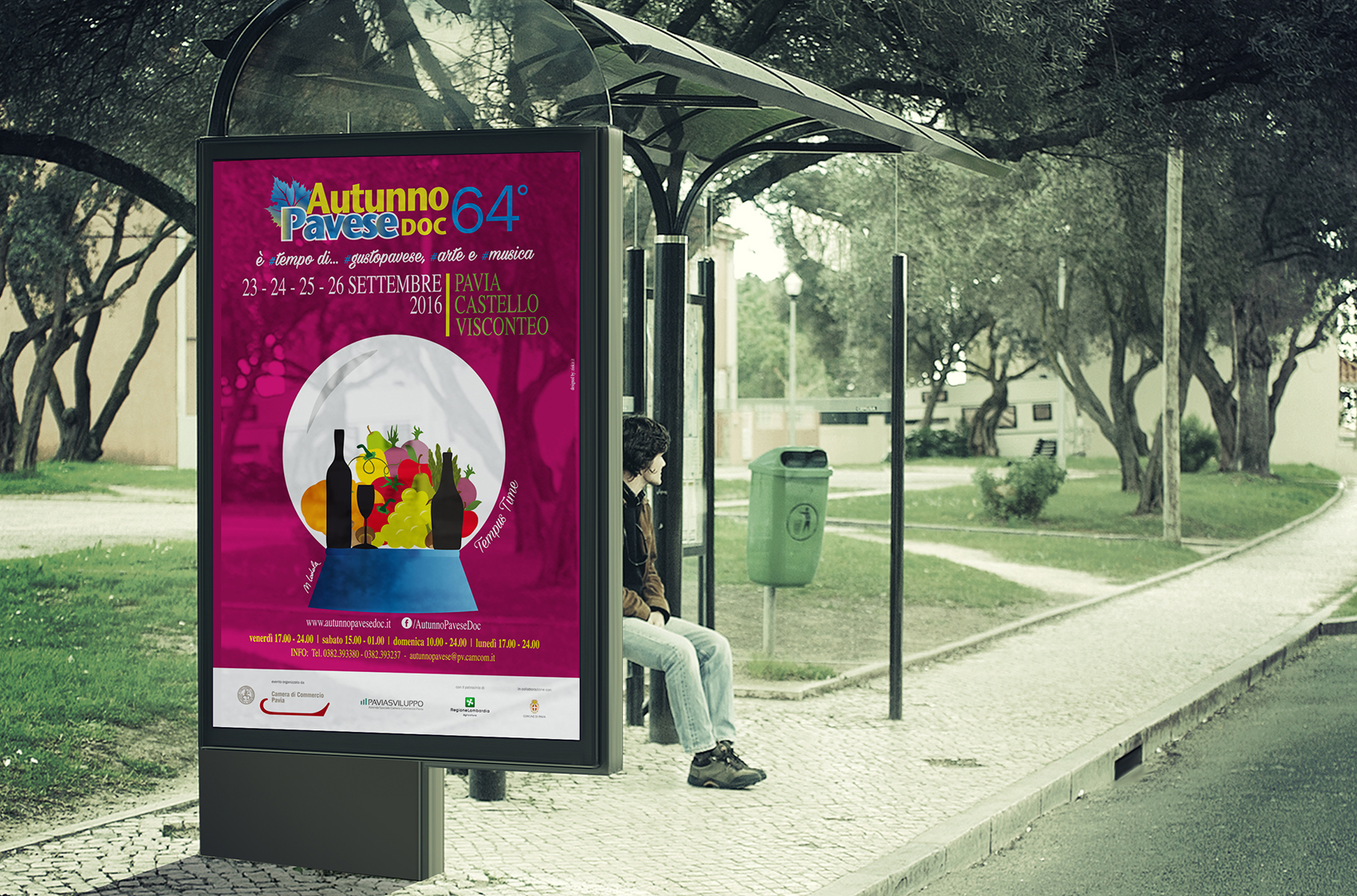 Comunicazione di Autunno Pavese DOC 2016 per la Camera di Commercio di Pavia